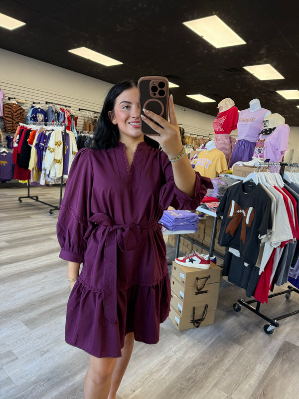 Plum Dress