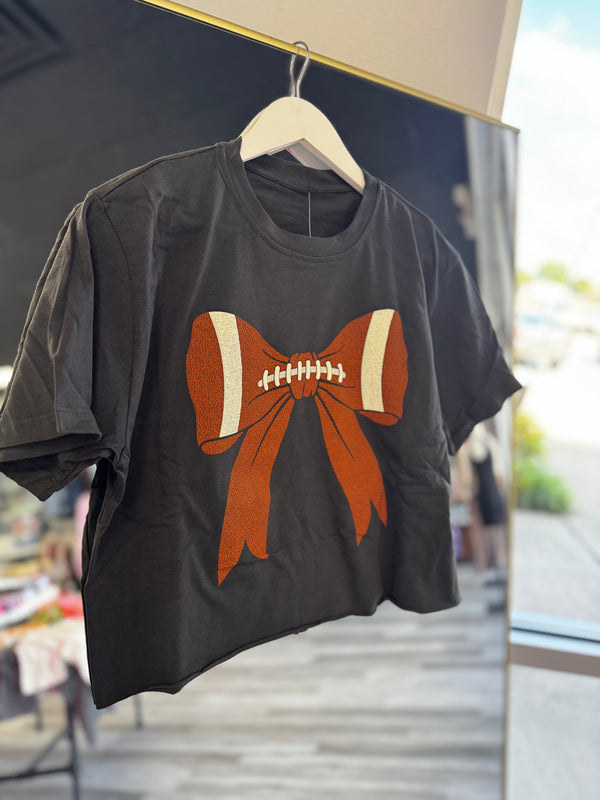 Football Bow Crop