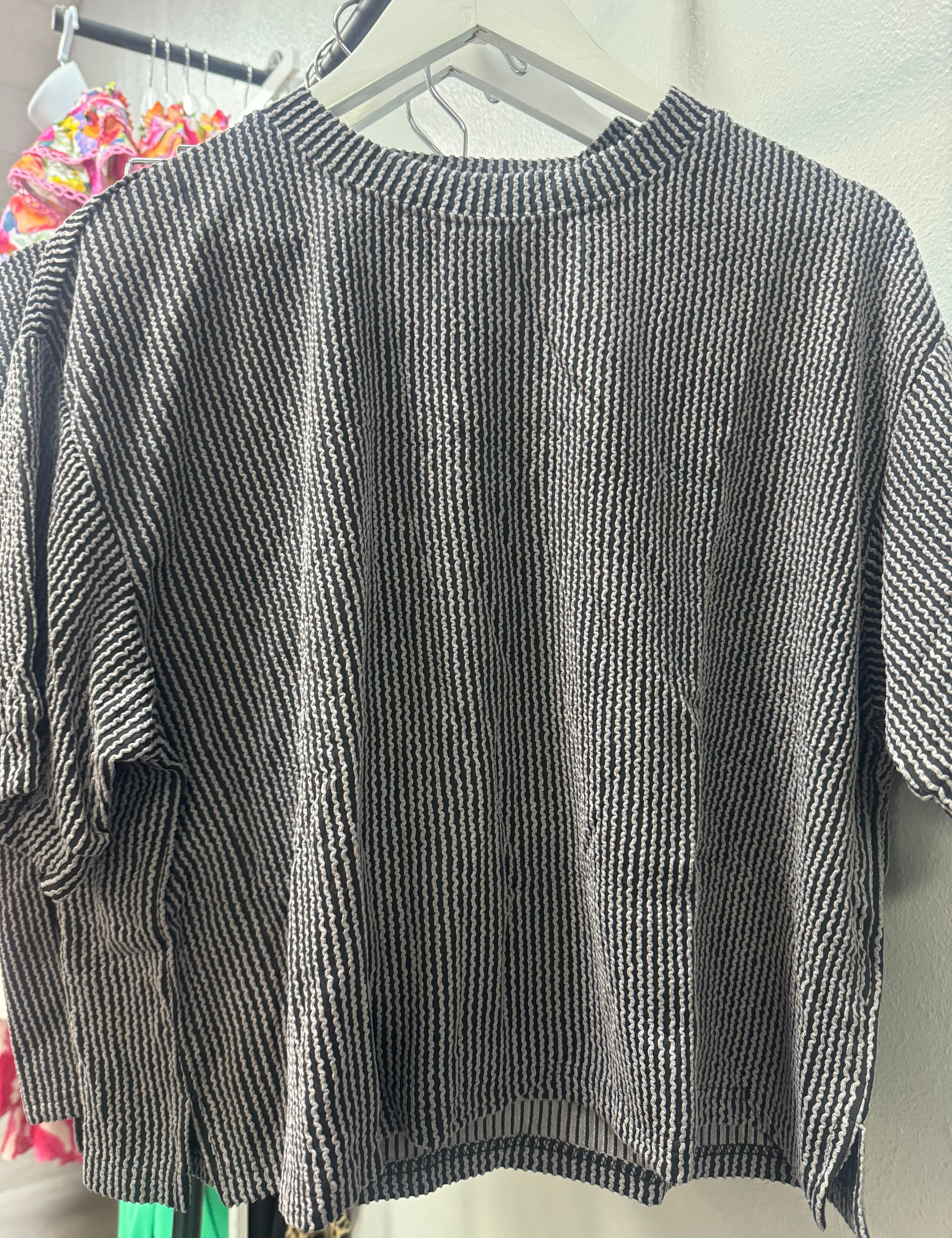 My Way Ribbed Round Neck Set