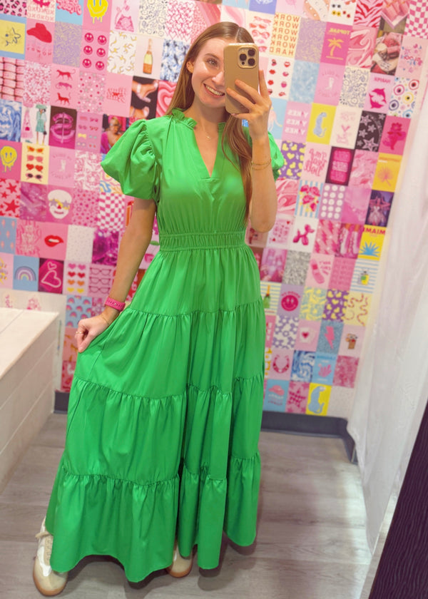 Kelly Green Dreams Dress