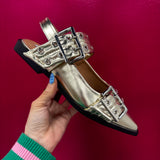 The Rivets Slipper Flat