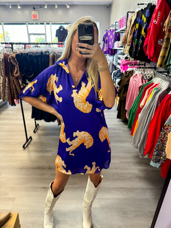 The Charlotte Dress - Tigers