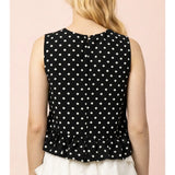 On Top Polka Dot Tank