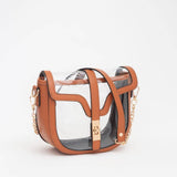 Jade Clear Gameday Saddle Crossbody Bag