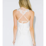 Creating My Moment Floral Lace Strap Mini Dress