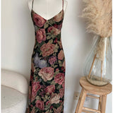 Vintage Rose Maxi Dress