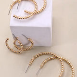 Ball Hoop Trio in 3 Size Earrings | 31E03964