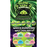 Glow in Dark Mystery Dumpling Squishy Black Basket