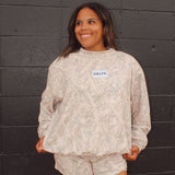 Delta White Washed Camo Mockneck Set