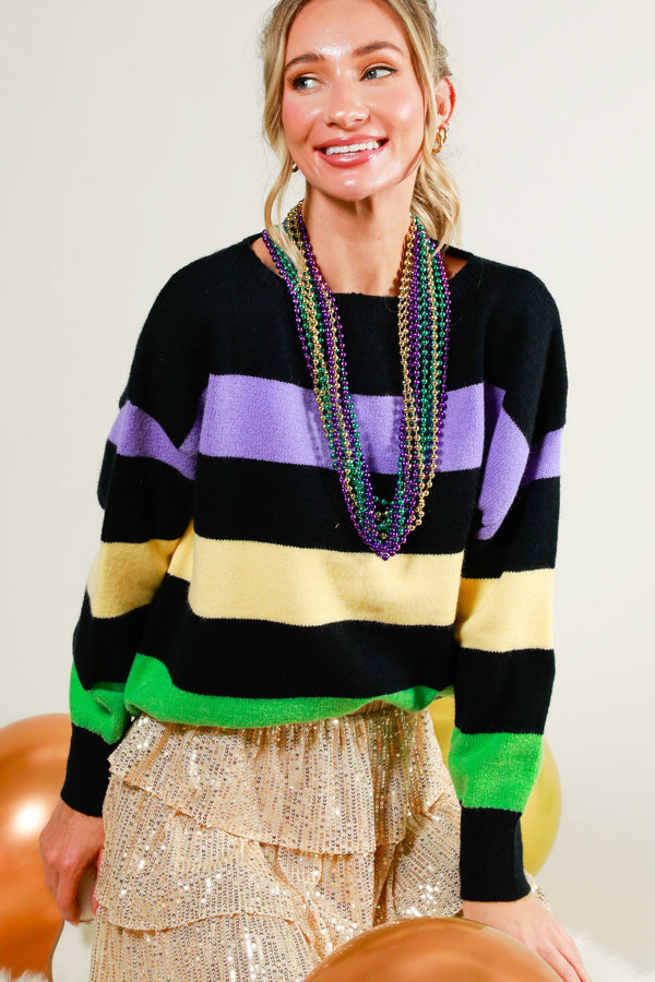 All About Those Beads Sweater