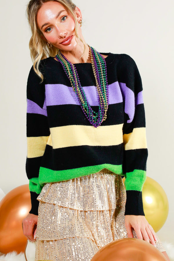 All About Those Beads Sweater