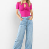 The Alyssa Denim - High Rise Wide Leg