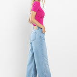 The Alyssa Denim - High Rise Wide Leg