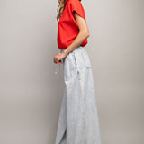 Finding My Way Denim Wide Leg Pants