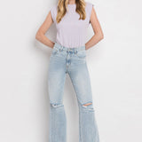 The Lyric Denim | 90's Vintage Super High Rise Flare Jeans