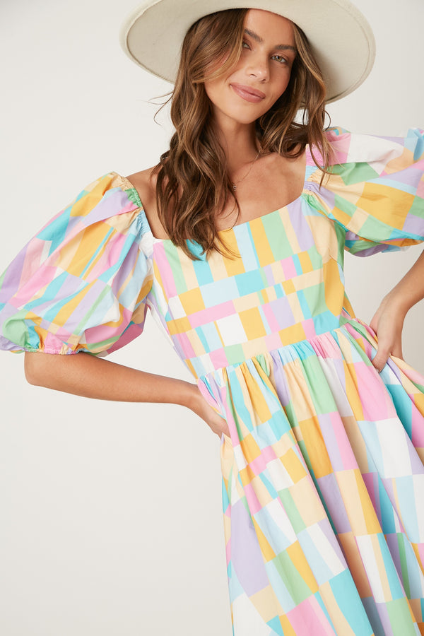 Oh Hello Spring Colorful Dress