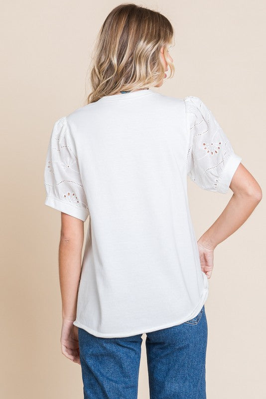 Find My Way Top - White