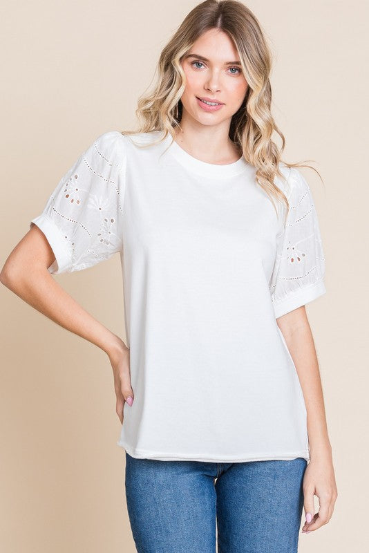 Find My Way Top - White