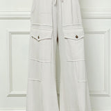 Wide Leg Cargo Pants
