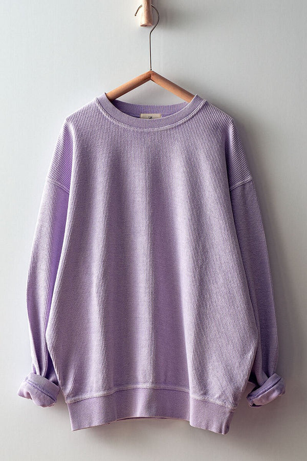 Cozy Era Luxe Ribbed Pullover