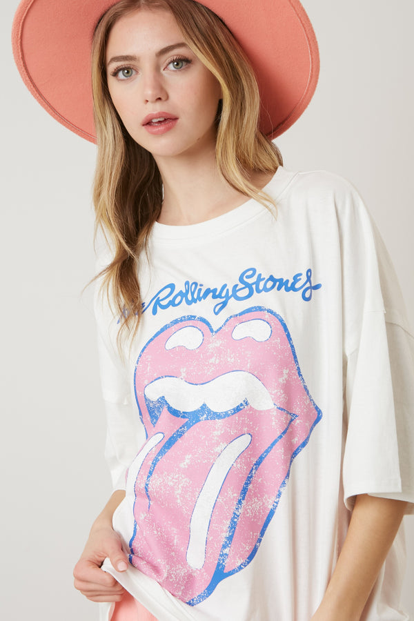 Rolling Stones Graphic Oversized Tee