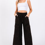Good Vibes Mineral Washed Cargo Pants
