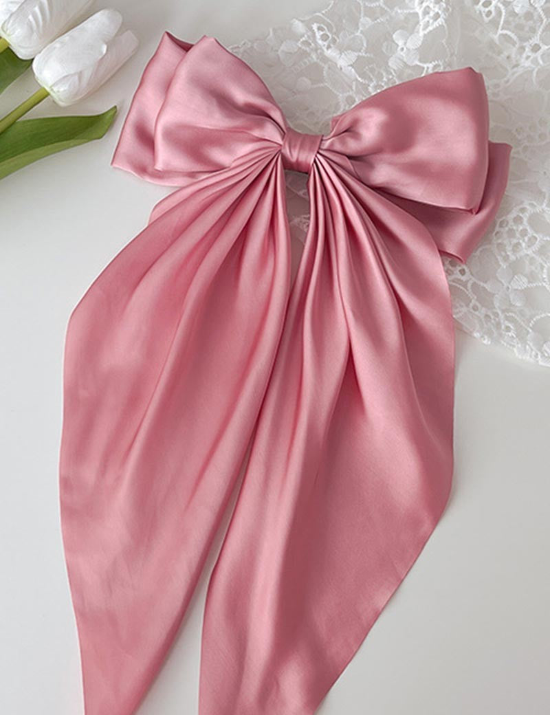 Satin Hair Bow