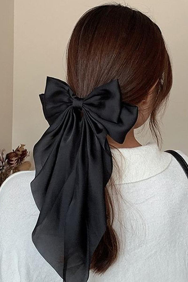 Satin Hair Bow