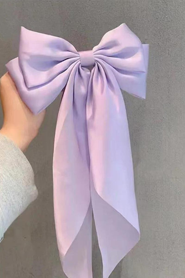 Satin Hair Bow