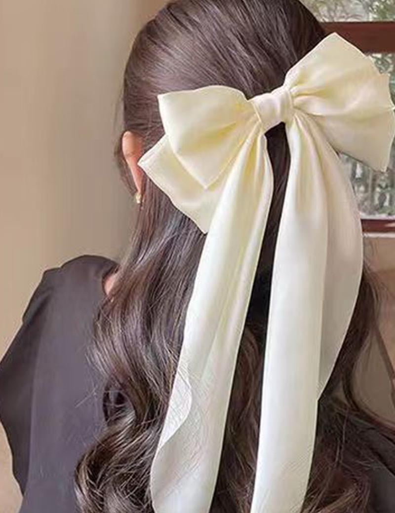 Satin Hair Bow