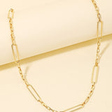 Mixed Oval Chain Length Necklace