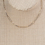 Mixed Oval Chain Length Necklace