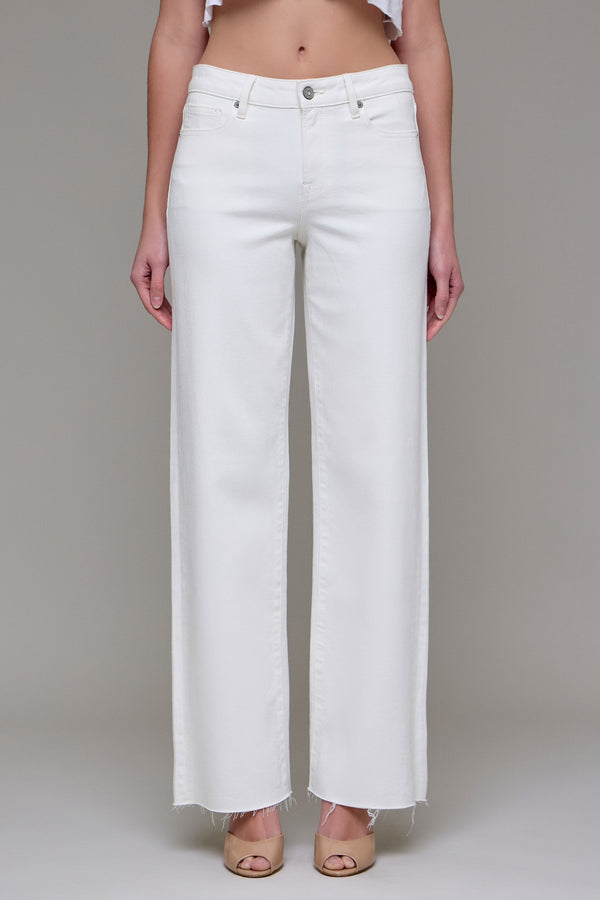 The Saylor White Denim | Hidden Denim