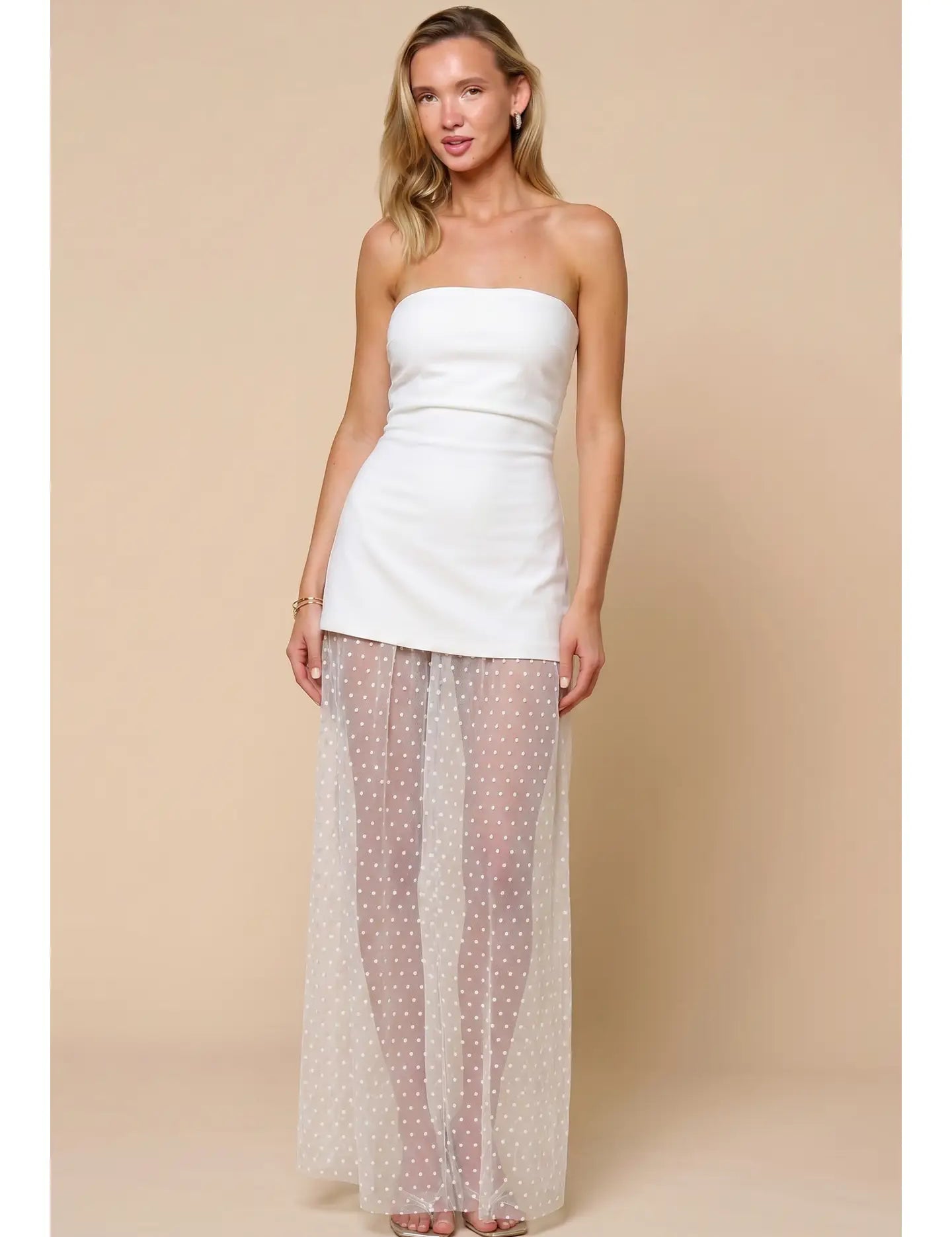 City Lights Strapless Dress
