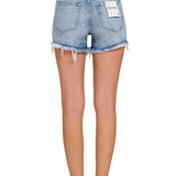 The Riley Denim Shorts - Medium Denim