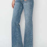 The Ryder V Waist Wide Leg Denim