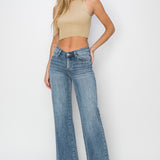 The Ryder V Waist Wide Leg Denim