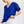 Royal Blue Smock Sleeve Top