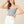 Light Denim Scoop Neck Strapless Top