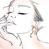 Bow Ribbon Earring