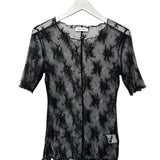 Mesh Layering Top - Short Sleeve