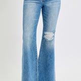 The Emery Denim Midrise Tummy Control  | RISEN