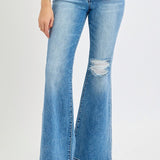The Emery Denim Midrise Tummy Control  | RISEN