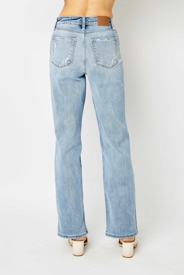 The Lena Straight Leg Jeans  | JUDY BLUE