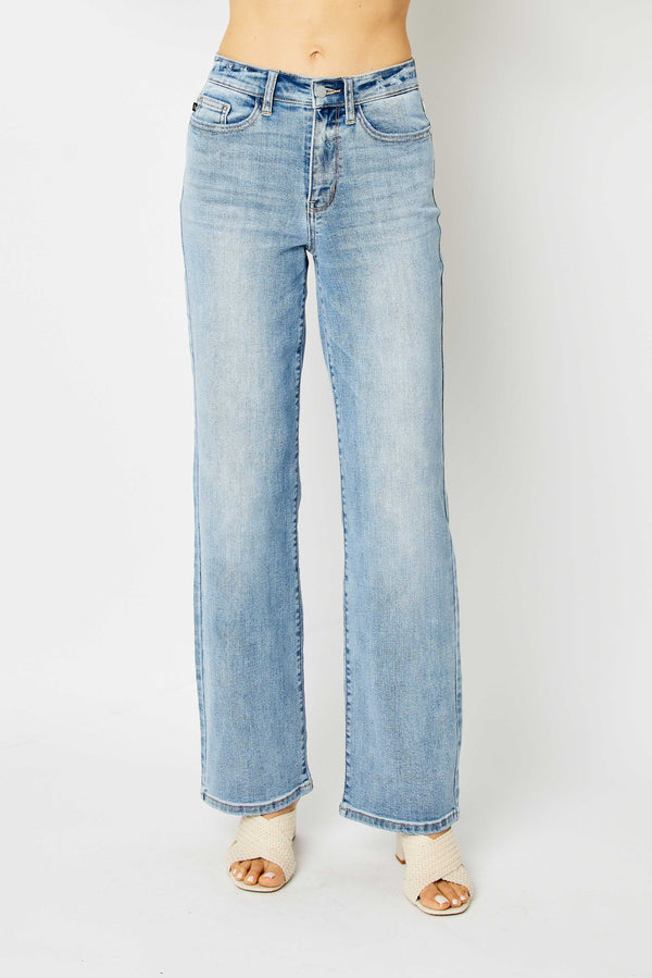 The Lena Straight Leg Jeans  | JUDY BLUE