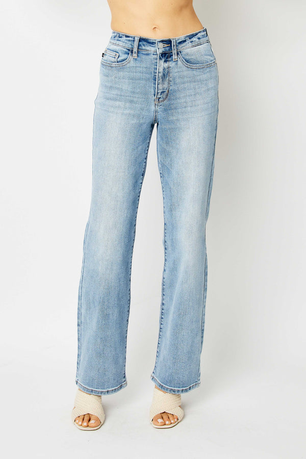 The Lena Straight Leg Jeans  | JUDY BLUE