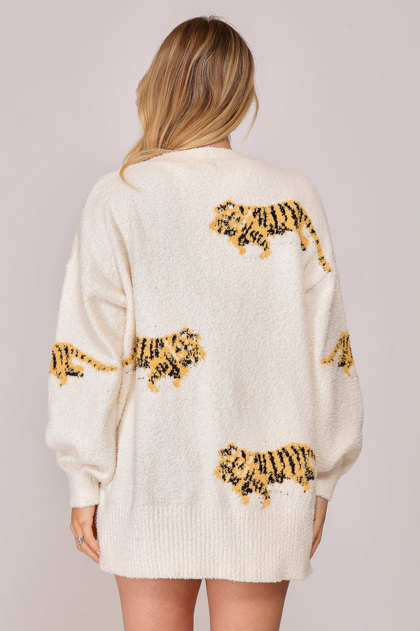 Tiger Cardigan - Online Exclusive