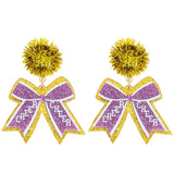 Game Day Bow Earring