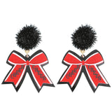 Game Day Bow Earring