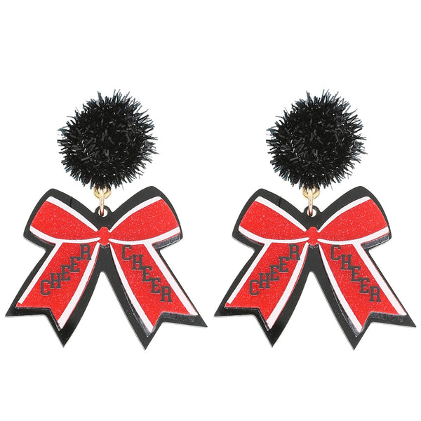 Game Day Bow Earring